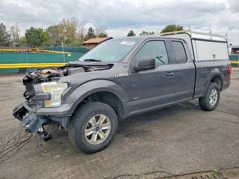 1FTEX1EP2FKE74378 — 2015 Ford F150, Передняя часть (Front End), фото до ремонта