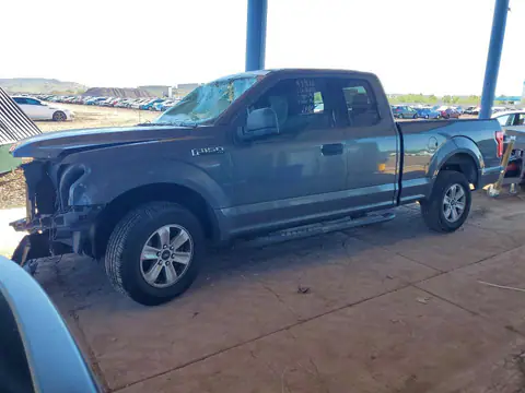 1FTEX1C83FKF16424 — 2015 Ford F150, Передняя часть (Front End), фото до ремонта