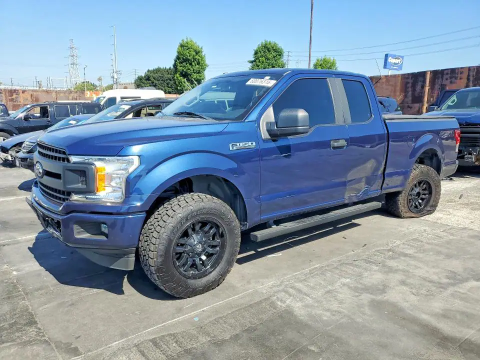 1FTEX1CB2JKD34900 Ford F150 2018 — повреждение Ходовая часть, фото до ремонта