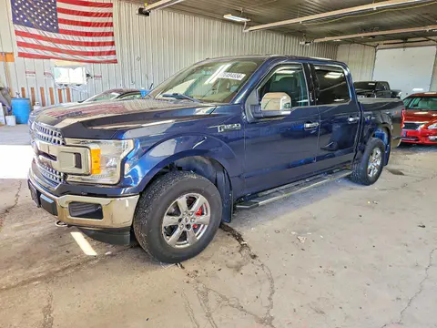 1FTEW1EP1JFC61426 — 2018 Ford F150, Град (Hail), фото до ремонта