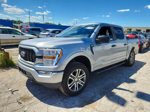 1FTEW1EP0MKD96392 — 2021 Ford F150, Задняя часть (Rear End), фото до ремонта