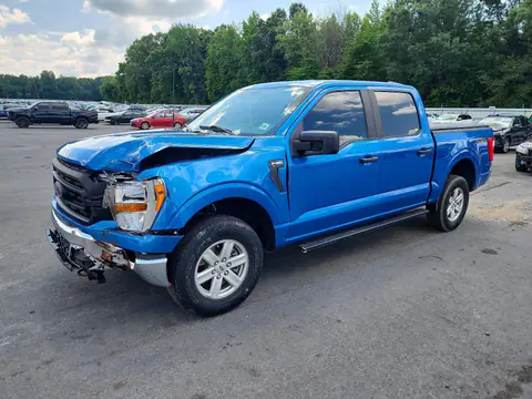 1FTEW1EP7MFC38754 — 2021 Ford F150, Передняя часть (Front End), фото до ремонта