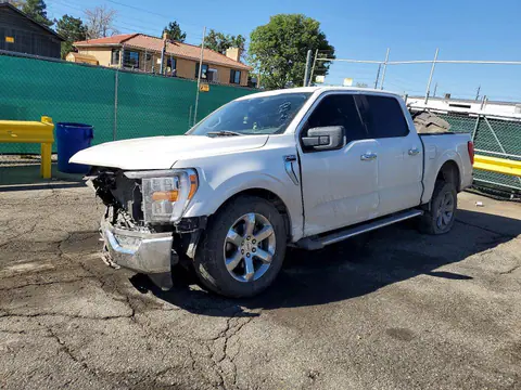 1FTFW1E85MFB94248 — 2021 Ford F150, Передняя часть (Front End), фото до ремонта