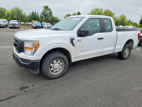 1FTEX1EPXMKD23818 — 2021 Ford F150, Задняя часть (Rear End), фото до ремонта