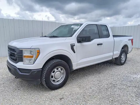 1FTEX1EP7MKE48288 — 2021 Ford F150, Боковая часть (Side), фото до ремонта
