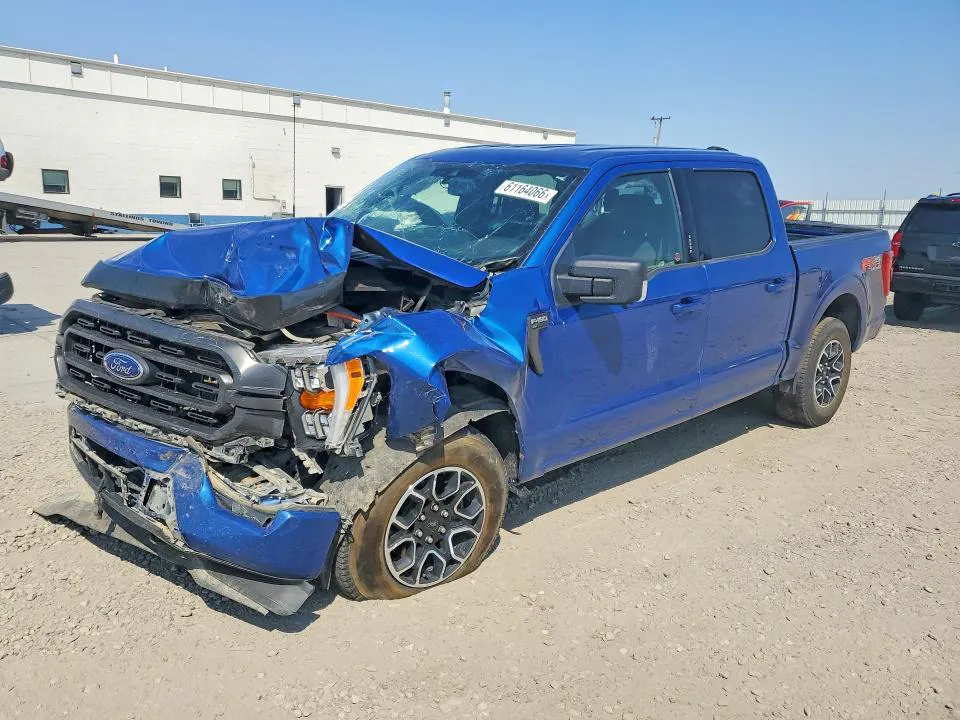 2022 FORD F150 VIN 1FTFW1E81NKF04663 фото 1