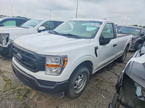 1FTMF1CB6NKD36654 — 2022 Ford F150, Задняя часть (Rear End), фото до ремонта
