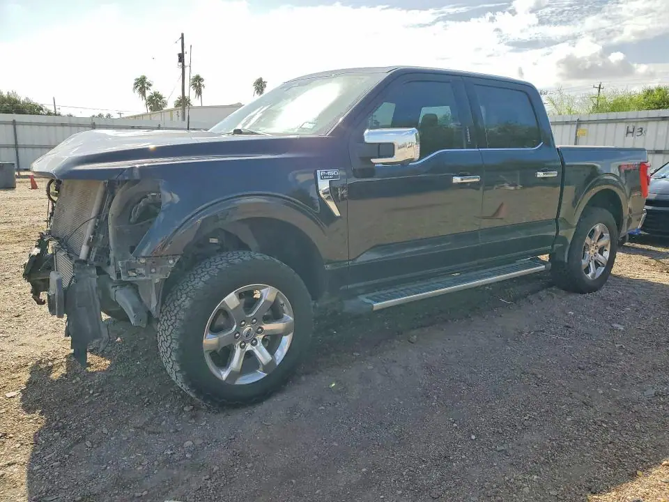 1FTFW1E81NKE51303 Ford F150 2022 — повреждение Передняя часть, фото до ремонта