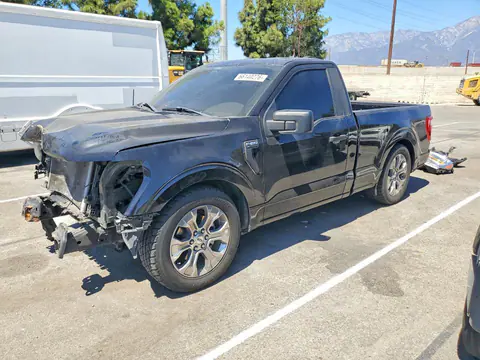 1FTMF1C50NKF26329 — 2022 Ford F150, Передняя часть (Front End), фото до ремонта