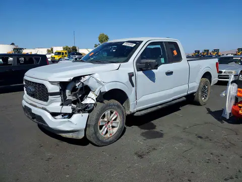 1FTEX1CP2NKD51763 — 2022 Ford F150, Передняя часть, фото до ремонта