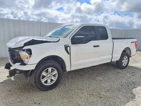 1FTEX1EB3NKF27396 — 2022 Ford F150, Передняя часть (Front End), фото до ремонта