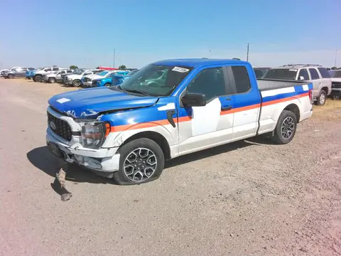 1FTEX1CP6PKD00401 — 2023 Ford F150, Передняя часть (Front End), фото до ремонта