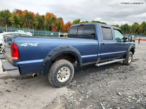 2004 Ford F250 Super Duty VIN 1FTNW21L14EB48272 фото 3