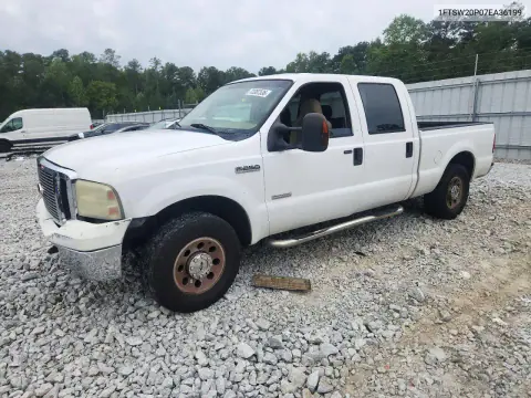 1FTSW20P07EA36199 — 2007 Ford F250, Передняя часть, фото до ремонта