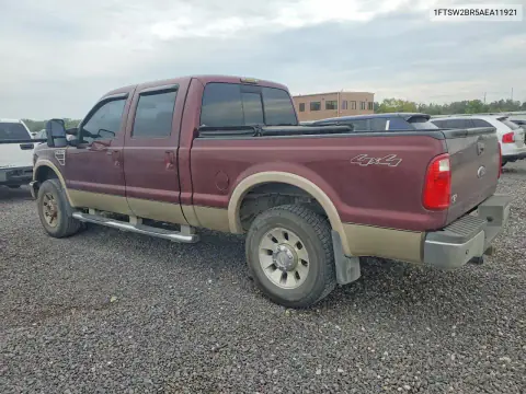 2010 Ford F250 Crew C Pu 4X4 VIN 1FTSW2BR5AEA11921 фото 2