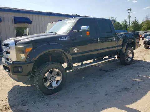 1FT7W2BT3DEB69471 — 2013 Ford F250, Задняя часть (Rear End), фото до ремонта