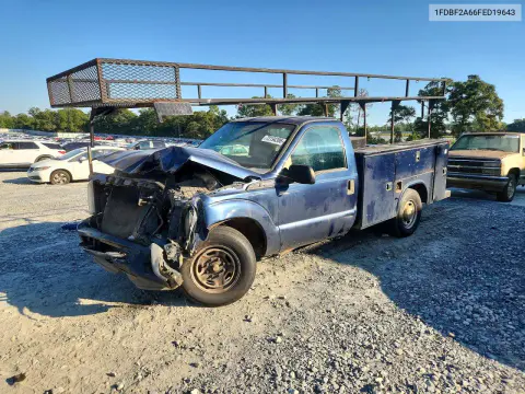1FDBF2A66FED19643 — 2015 Ford F250, Механические повреждения, фото до ремонта