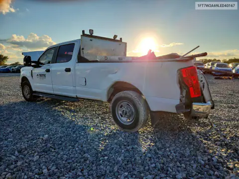 1FT7W2A69LED40167 — 2020 Ford F250, фото 2 с аукциона Copart, Задняя часть