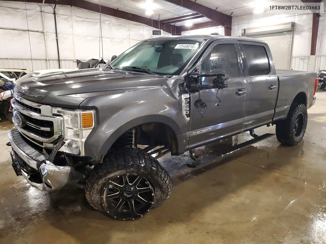 1FT8W2BT7LEE03663 Ford F250 2020 — повреждение Передняя часть, фото до ремонта