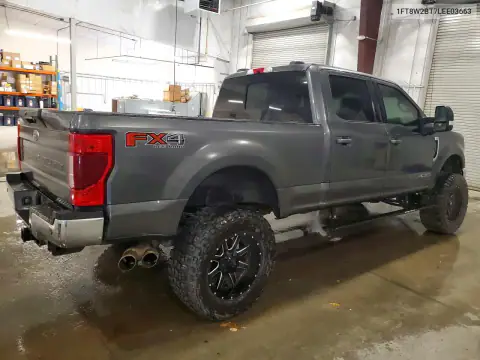 1FT8W2BT7LEE03663 — 2020 Ford F250, фото 3 с аукциона Copart, Передняя часть