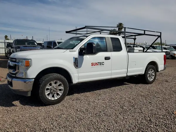 1FT7X2A64MED06605 — 2021 Ford F250, Задняя часть (Rear End), фото до ремонта