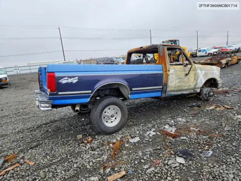 1992 Ford F350 VIN 2FTHF36G6NCB01714 фото 3