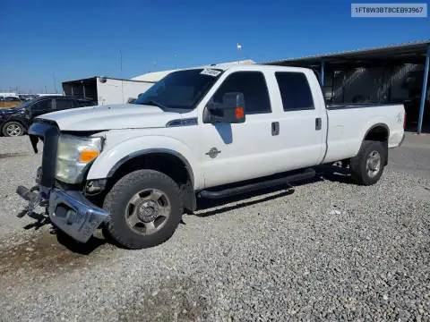 1FT8W3BT8CEB93967 — 2012 Ford F350, Передняя часть, фото до ремонта