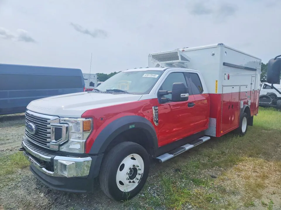 2021 FORD F550 VIN 1FD0X5HT9MEC13394 фото 1