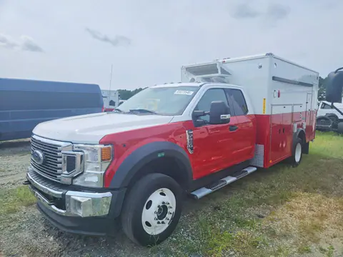1FD0X5HT9MEC13394 — 2021 Ford F550, Мелкие вмятины и царапины (Minor Dent/Scratches), фото до ремонта