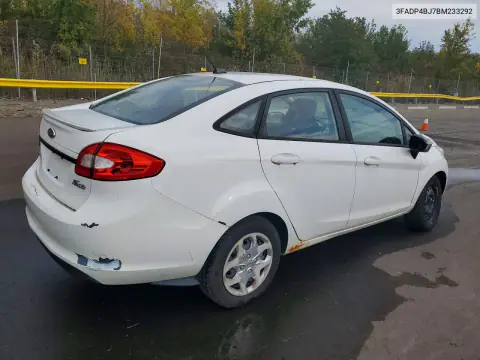 2011 Ford Fiesta Se VIN 3FADP4BJ7BM233292 фото 3