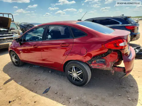 2013 Ford Fiesta Se VIN 3FADP4BJ0DM225232 фото 2