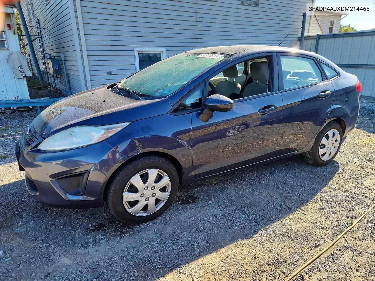 2013 Ford Fiesta S VIN 3FADP4AJXDM214465 фото 1