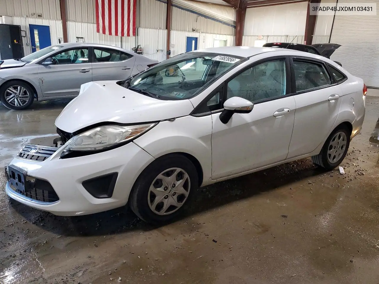 2013 Ford Fiesta Se VIN 3FADP4BJXDM103431 фото 1