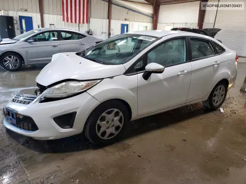 3FADP4BJXDM103431 — 2013 Ford Fiesta, Передняя часть, фото до ремонта