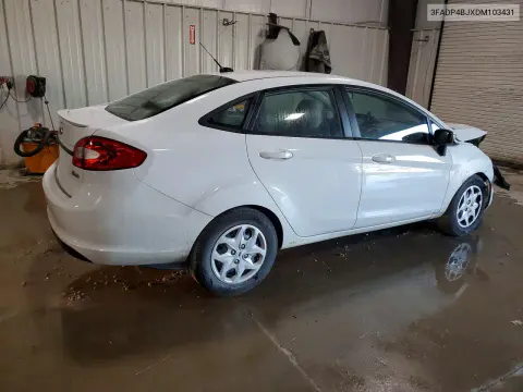 2013 Ford Fiesta Se VIN 3FADP4BJXDM103431 фото 3