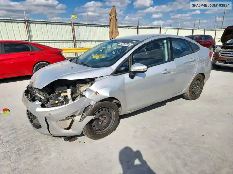 3FADP4BJ6DM193824 — 2013 Ford Fiesta, Передняя часть, фото до ремонта