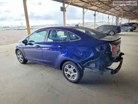 2016 Ford Fiesta Se VIN 3FADP4BJ4GM138177 фото 2