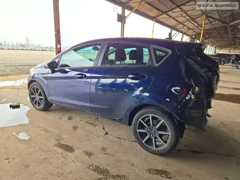 3FADP4EJ8GM193520 — 2016 Ford Fiesta, фото 2 с аукциона Copart, Задняя часть