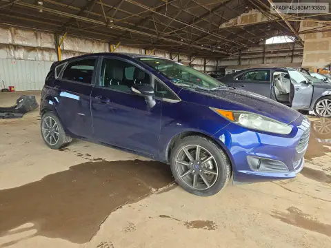 3FADP4EJ8GM193520 — 2016 Ford Fiesta, фото 4 с аукциона Copart, Задняя часть