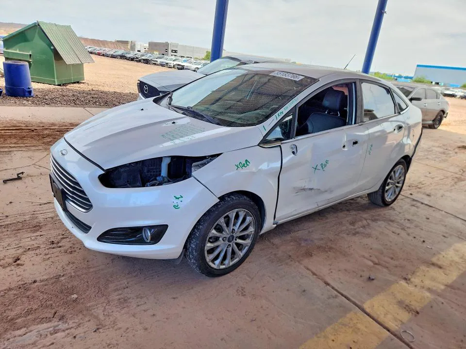 2018 Ford Fiesta VIN 3FADP4CJ8JM112218 фото 1