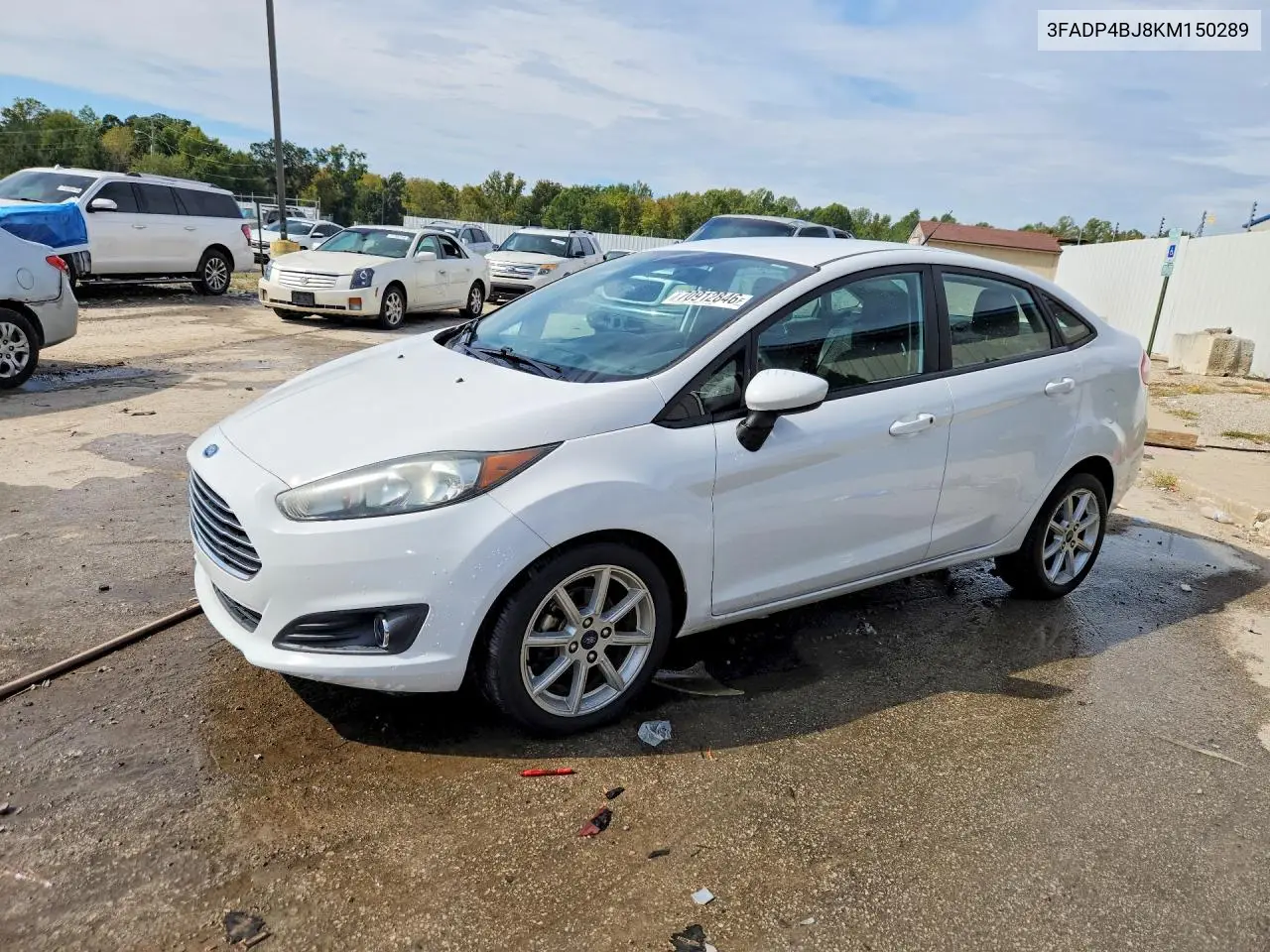 3FADP4BJ8KM150289 Ford Fiesta 2019 — повреждение Сторона, фото до ремонта
