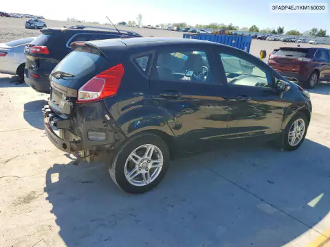 3FADP4EJ1KM160030 — 2019 Ford Fiesta, фото 3 с аукциона Copart, Задняя часть