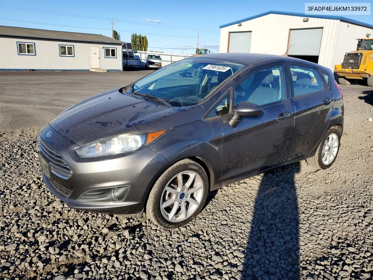 3FADP4EJ6KM133972 Ford Fiesta 2019 — повреждение Сторона, фото до ремонта