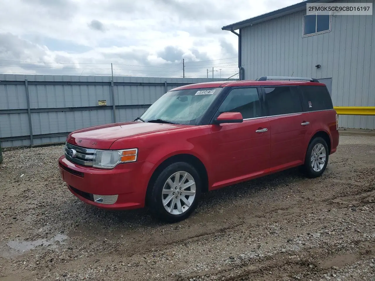 2012 Ford Flex Sel VIN 2FMGK5CC9CBD16197 фото 1