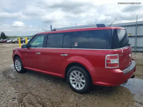 2012 Ford Flex Sel VIN 2FMGK5CC9CBD16197 фото 2