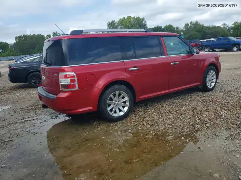 2012 Ford Flex Sel VIN 2FMGK5CC9CBD16197 фото 3