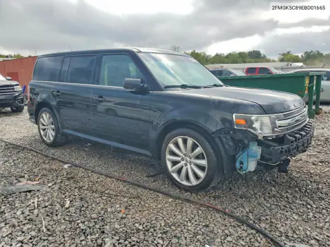 2014 Ford Flex Sel VIN 2FMGK5C89EBD01665 фото 4