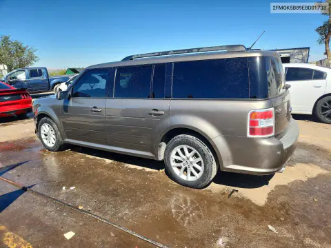 2014 Ford Flex Se VIN 2FMGK5B89EBD01733 фото 2