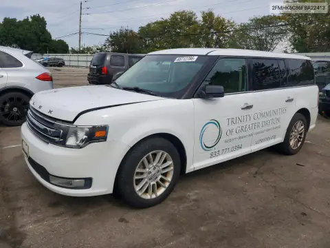 2FMHK6C86FBA22413 — 2015 Ford FLEX, Сторона, фото до ремонта