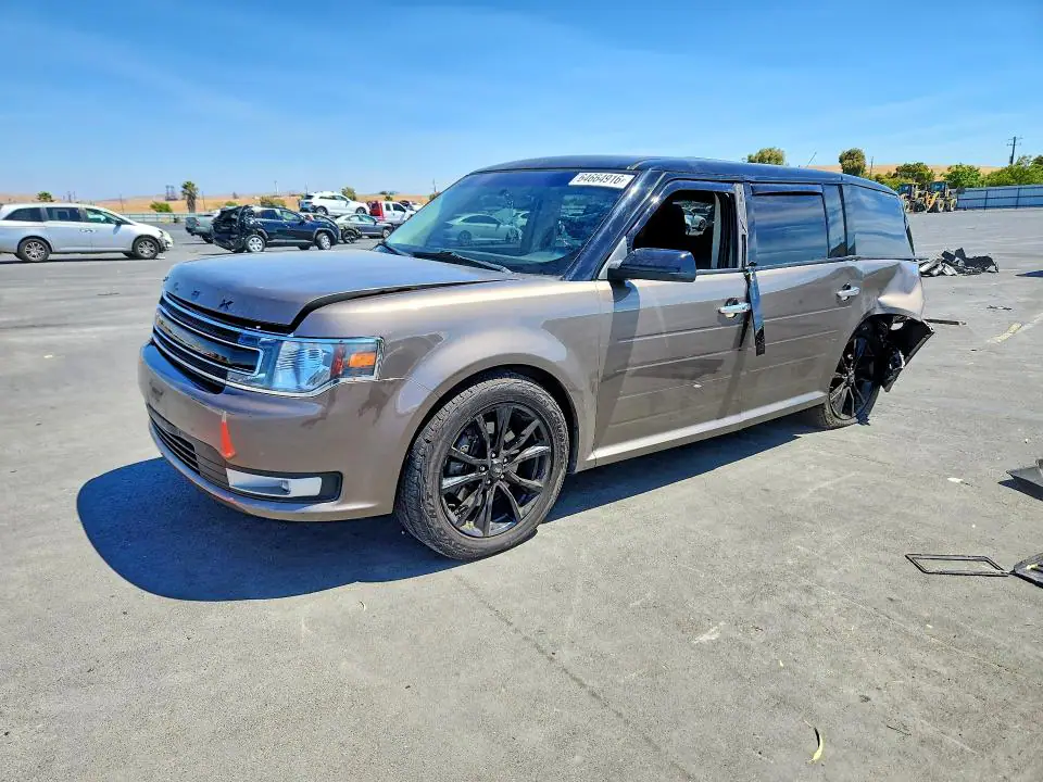 2FMGK5C87KBA19309 Ford FLEX 2019 — повреждение Задняя часть, фото до ремонта